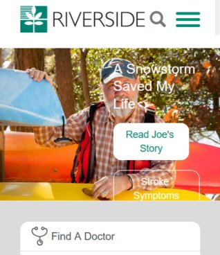 commonspot's tweet image. Long time #CommonSpot #healthcare customer @riverside launches new responsive website. Nice job guys, looks awesome.