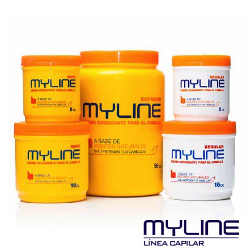 LabCollado's tweet image. ¿Probaste Crema Desrizante Myline? Rico en aceites naturales, protegen tus cabellos durante y después del desrizado