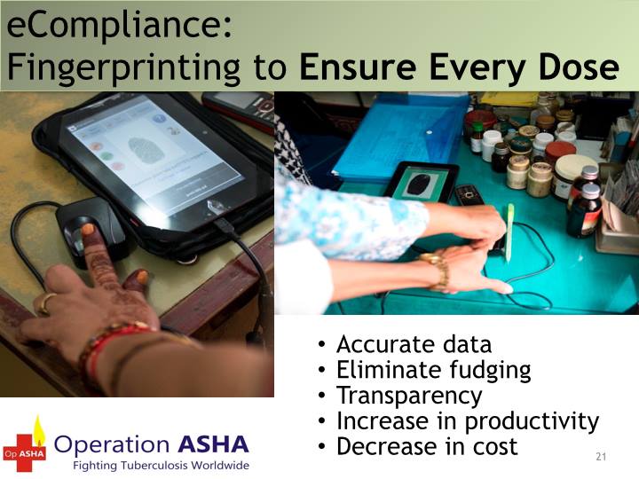 OperationASHA's tweet photo. Learn how eCompliance system helps us ensure patients' adherence to treatment regimes: https://t.co/bV8VYLFvWD https://t.co/urYAZ7r1mP