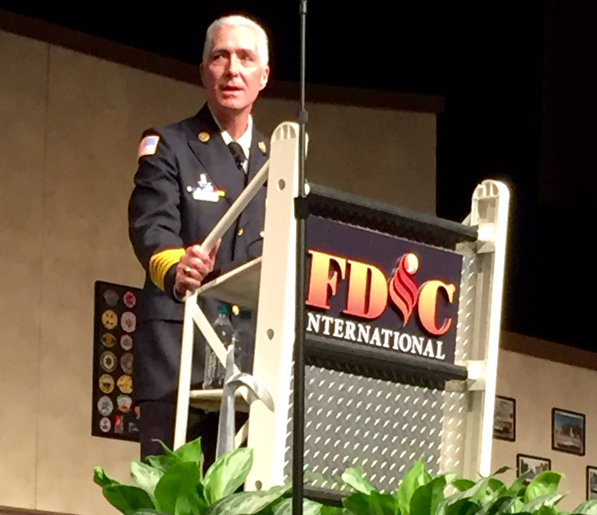 firenation's tweet photo. .@BobbyHalton "We respond to every call &amp; we treat everyone with the same respect.No one gets left behind."#FDIC2016 https://t.co/DdZGPGYEEB