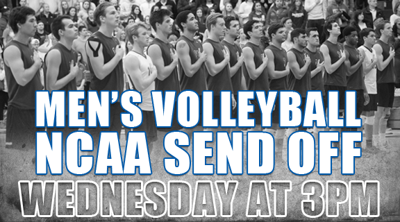 SC_Pride's tweet image. Join us at 3pm to send off the Springfield College men's volleyball team as they depart for the NCAA Championship!