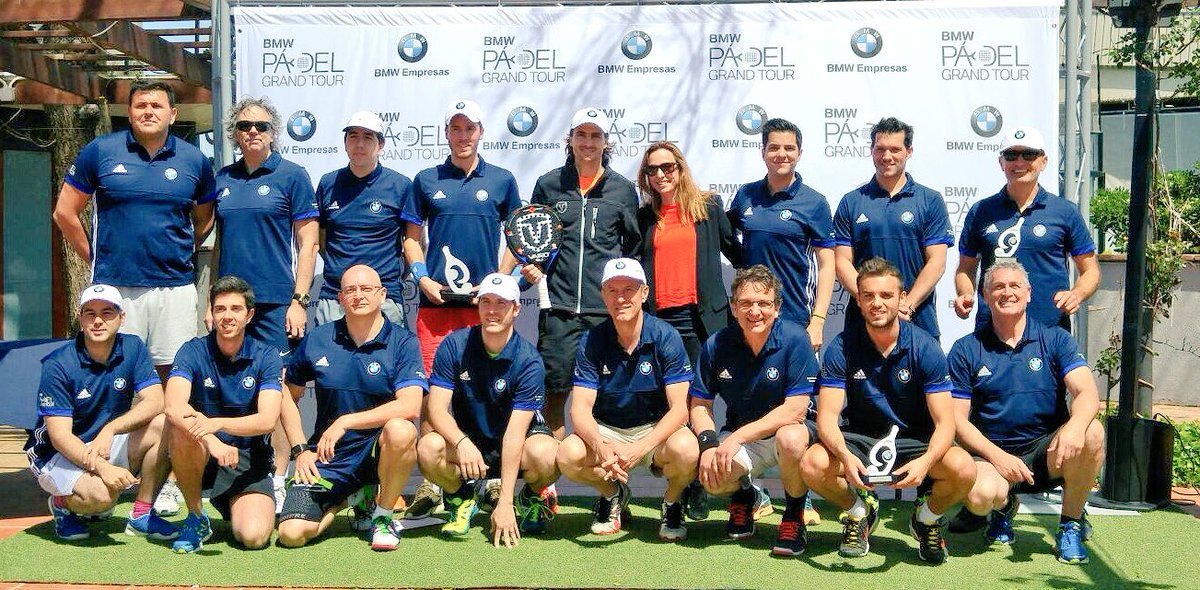 #BMWPádelGrandTour2016 ENHORABUENA CAMPEONES Torneo BMW EMPRESAS #Barcelona @LaieSportFamily LO HEMOS DISFRUTADO!