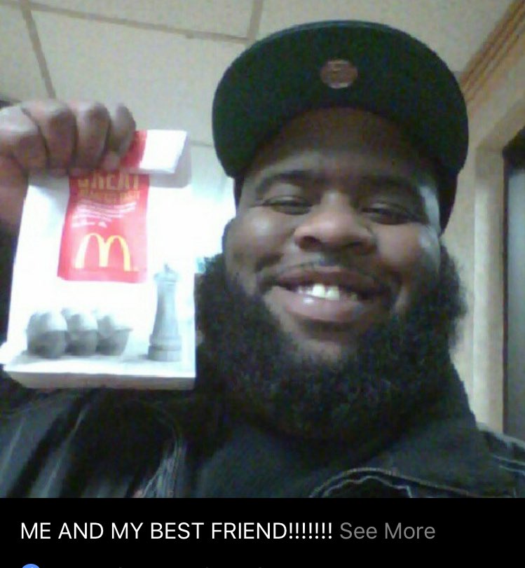DotMcDonald's tweet photo. 😂😂😂 Man, you will truly be missed. #riplaron 👼🏾❤️😥 https://t.co/iF48oEPRxS