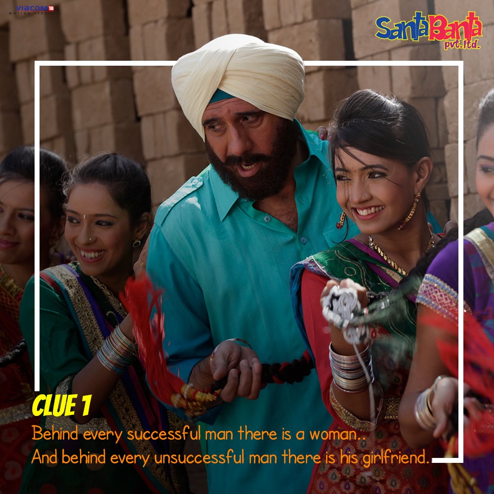 SantaBantaFilm's tweet photo. Qs) Who are Santa and Banta’s girlfriends?
Help Santa and Banta to get their memory back #FriendsWithSB https://t.co/cZDKCwGqj2