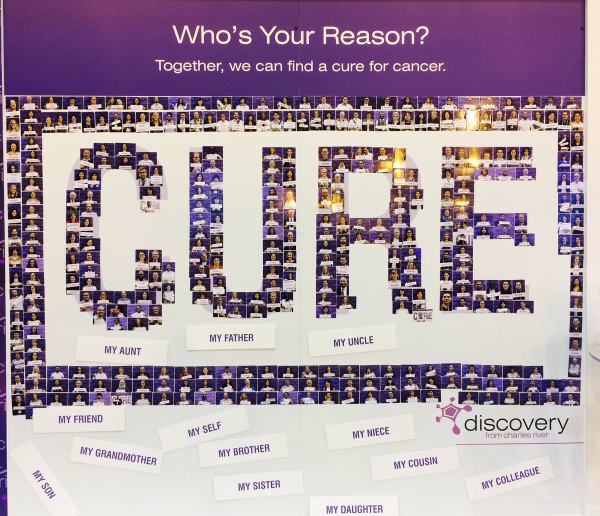 DinahRogers504's tweet photo. #AACR16 #AACR # #crlaacr16 370 have let us post their photo to honor a loved one touched by cancer - 3 hours left https://t.co/kfqBMF7qZb