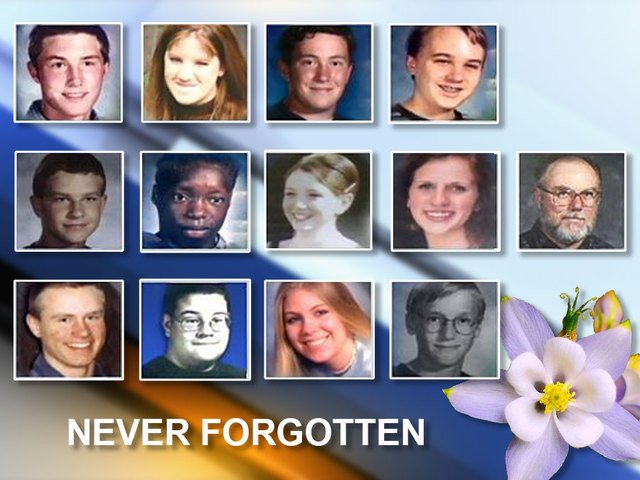 Today we remember &amp; send our love to the families &amp; friends of those taken at #Columbine HS on April 20, 1999.