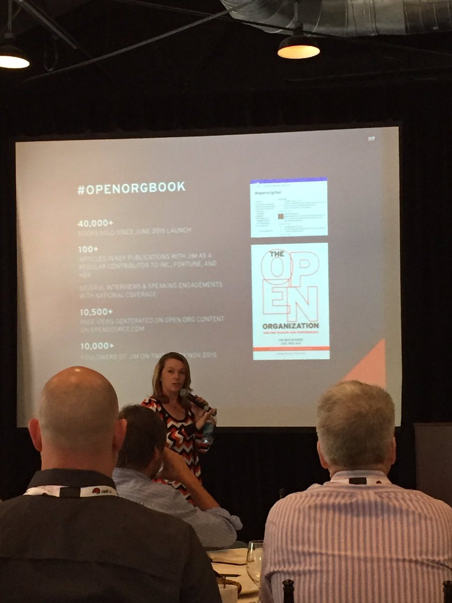 CleanAgencyInc's tweet photo. #openorgbook #RedHatWay @RedHatNews https://t.co/RCcaOafNRf