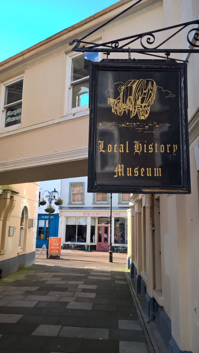 The Margate Museum is open this afternoon in Market Place #MargateOldTown margatemuseum.wordpress.com #Margate