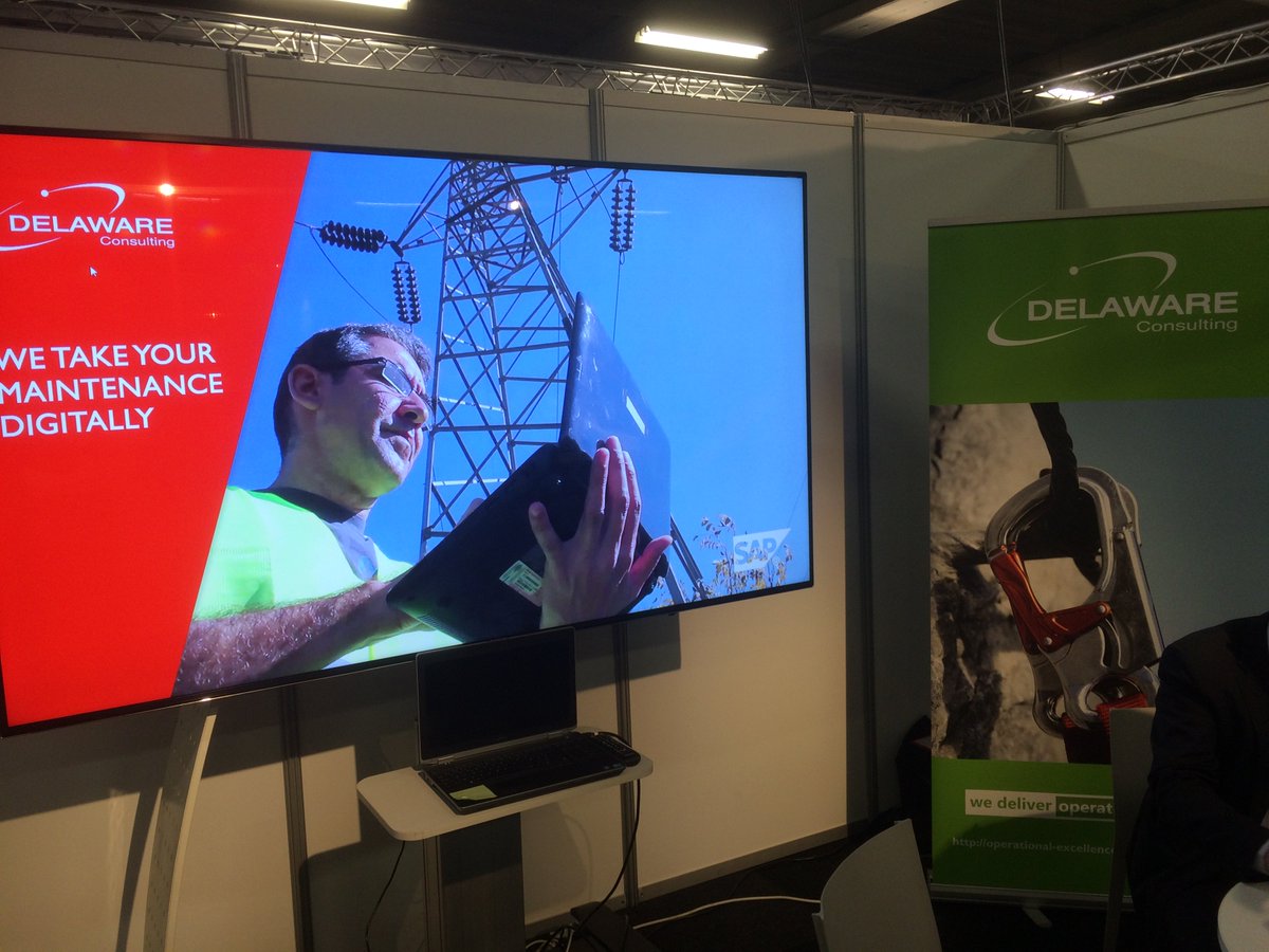 delawareBeLux's tweet photo. Bezoek onze stand D1150 en ontmoet onze fijne collega's Geert en Rémi! #Maintenance16 https://t.co/5KCPRKv1KT
