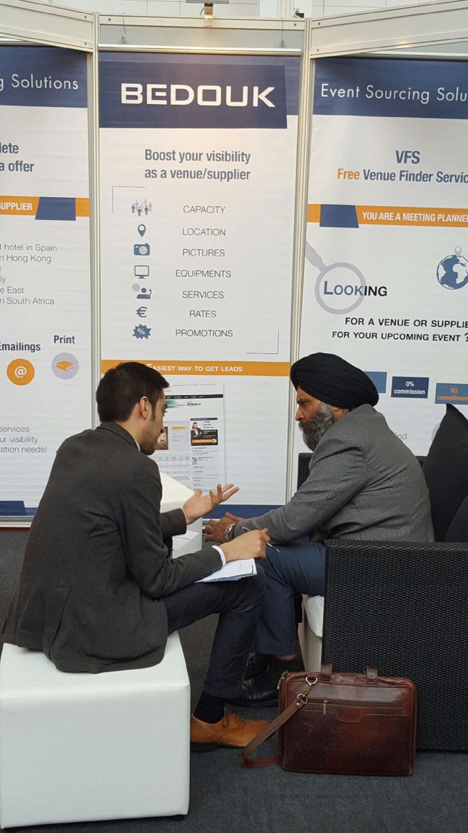 Bedouk's tweet photo. Retrouvez l'équipe #Bedouk à #IMEXFrankfurt 2016 ! https://t.co/16FKzEnlYs
