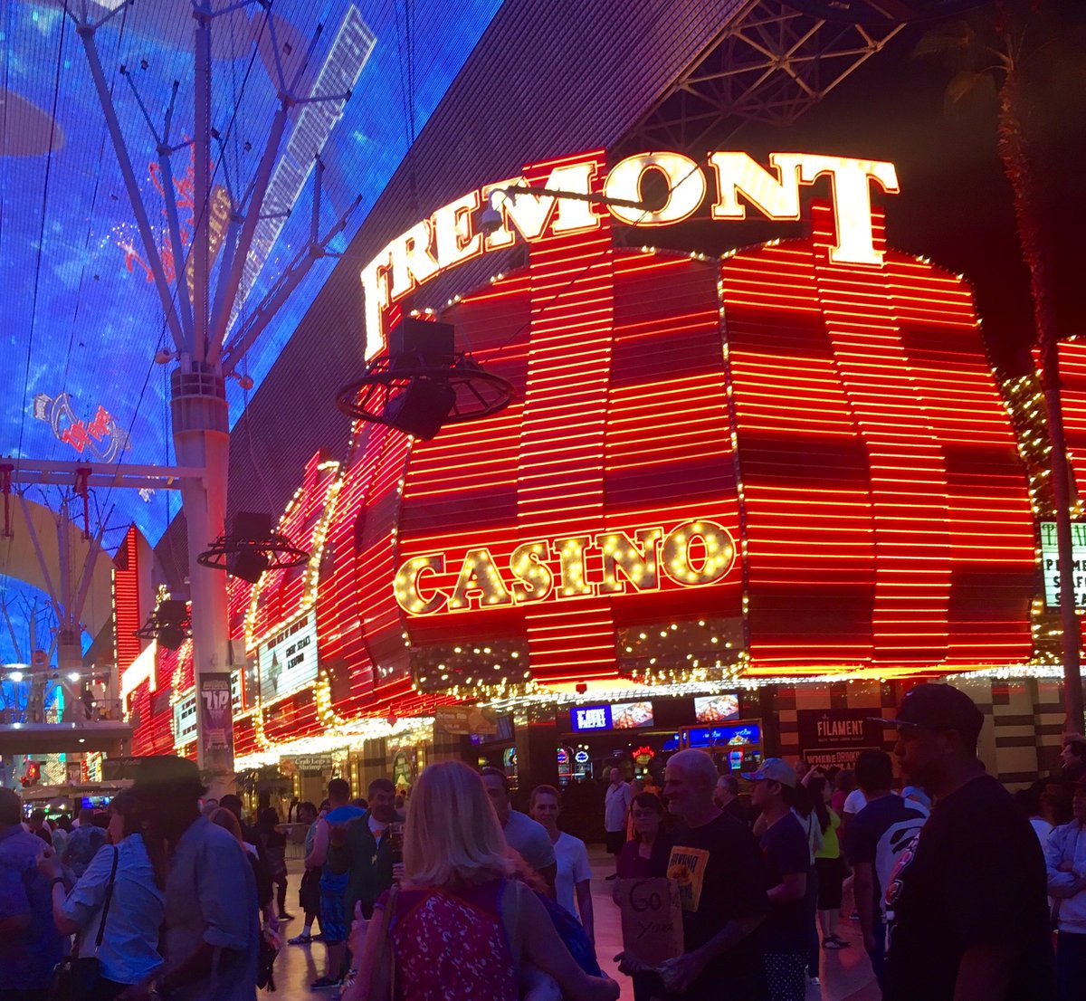 SchnauzMini's tweet photo. Mini mini hits old Vegas #minineon https://t.co/ixTIXavz0O