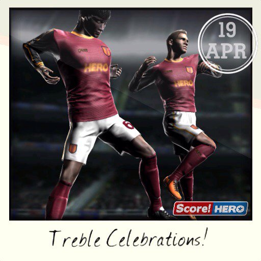Treble Celebrations! #scorehero itunes.apple.com/gb/app/Score!-…