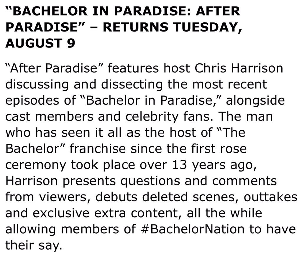 teamnick - Bachelor In Paradise - Season 3 - All Episodes - Discussions - *Sleuthing - Spoilers* CgfX3mgWwAAni7T