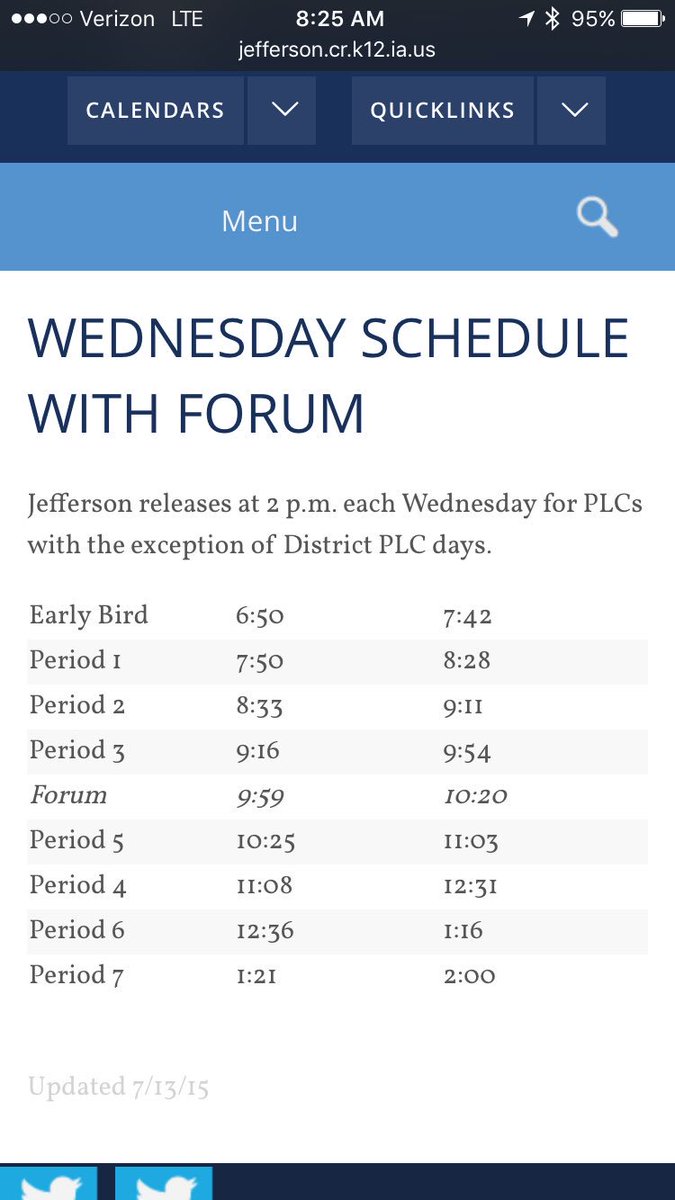 JeffClass2016's tweet image. Schedule today