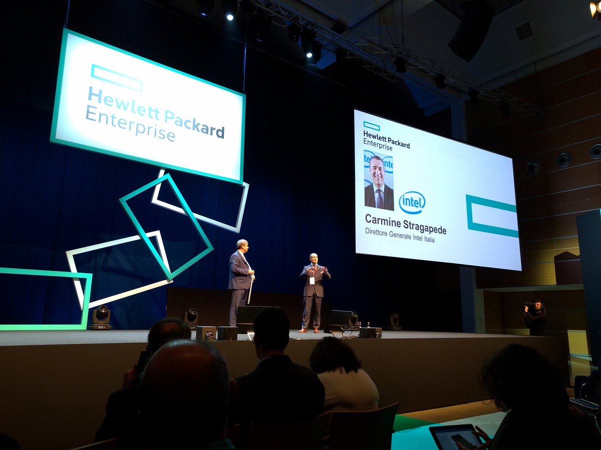 matteospagnolo's tweet photo. Carmine Stragapede Italian Ceo at Intel: big data are changing the way how the companies do business
#HPEIPC16  #HPE https://t.co/7xDg4jRbux
