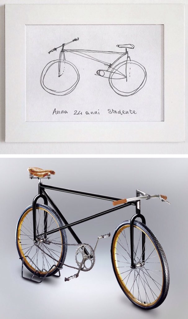 何も見ずに描いた自転車 絵の通りに設計し作ってみたらこうなった あまりの衝撃に笑いの渦 Togetter 何も見ずに描いた自転車 絵の通りに設計し作ってみたらこうなった あまりの衝撃に笑いの渦 Togetter