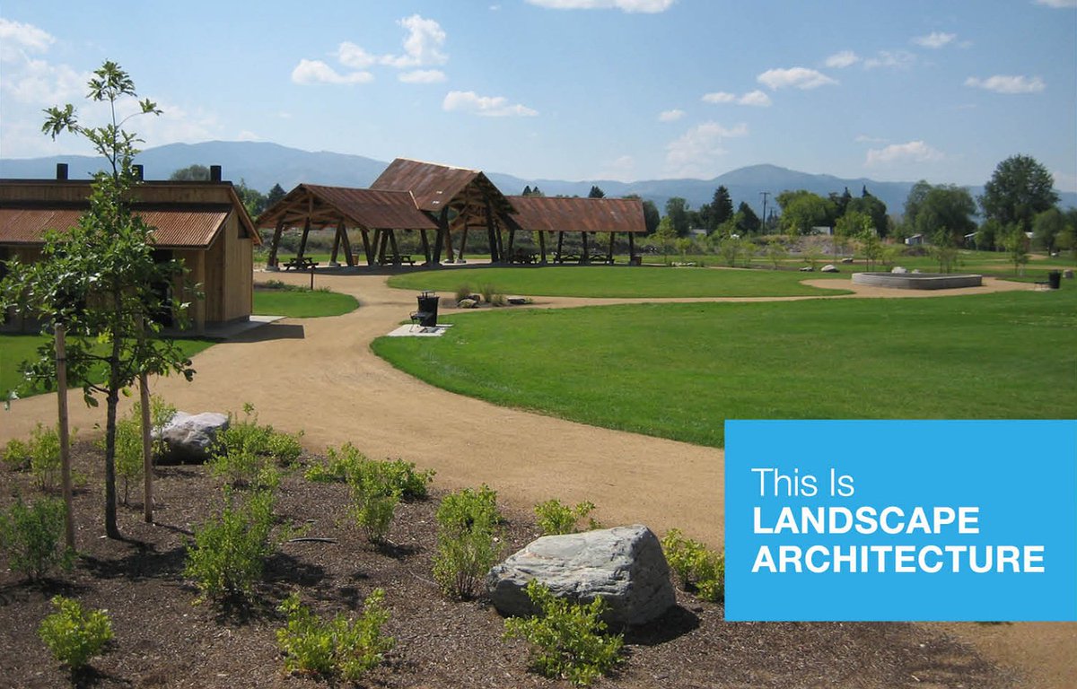 Cushing_Terrell's tweet photo. #Awardwinning 5-acre #SilverPark in #Missoula #Montana is part of the revitalized Old Sawmill District. #WLAM2016! https://t.co/B88xaO1lyR