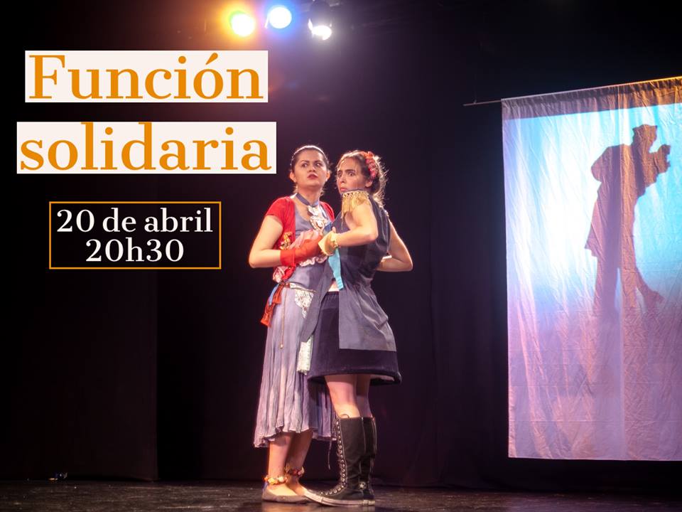 PatiodeComedias's tweet photo. Hoy MIÉRCOLES 20 de Abril 20H30 FUNCIÓN SOLIDARIA de "MUJER DE CASCARÓN” EN APOYO A LOS AFECTADOS POR EL TERREMOTO. https://t.co/1Z0JFriqDX