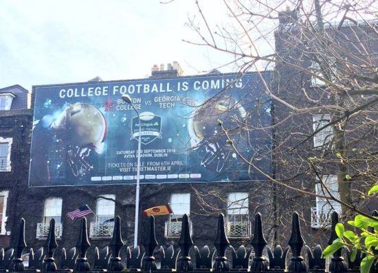 IBelieve_IRE's tweet photo. @GeorgiaTechFB are outselling @BostonCollegefor tickets!Will there be more Yellow Jackets swarming around this Sept? https://t.co/nU1h1cfKR0