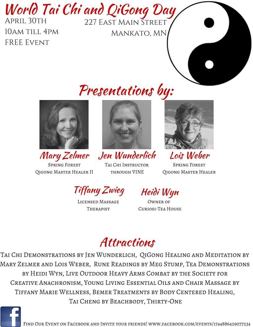 BlueStarGaia's tweet photo. What do heavy arms combat, tea, meditation, and massage have in common?  Come see @EnvisionLabMN 4/30/16 10am-4pm https://t.co/MHTL5qGWmz