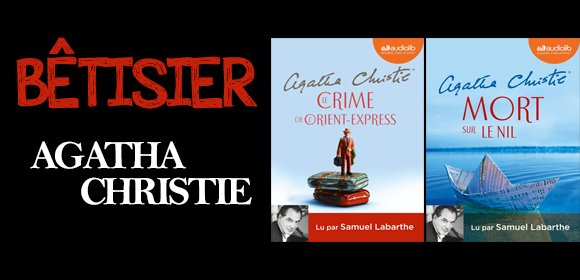 Découvrez le #bêtisier <a href="/agathachristie/">Agatha Christie</a> avec #SamuelLabarthe rire &amp; frissons garantis > bit.ly/1RnK3Ot