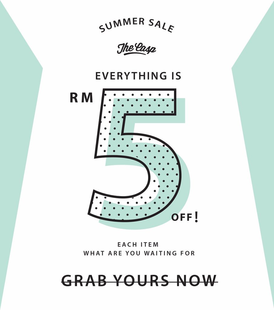 TheCaspStudio's tweet photo. yess! RM5.00 off for each item! Available while stock last! https://t.co/CtjfF5qVG5