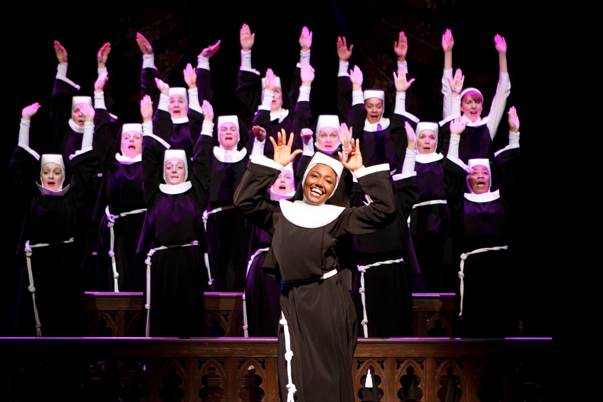 playbill's tweet image. Fabulous, baby! Sister Act starring @patinamiller opened on Broadway this day 5 years ago 🙌🏾 playbill.com/article/playbi…