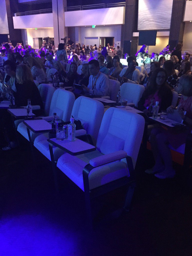 llove1313's tweet photo. #ilead2016 @HYattregencyatlanta great seating for general session https://t.co/Cj0eDg6tlH
