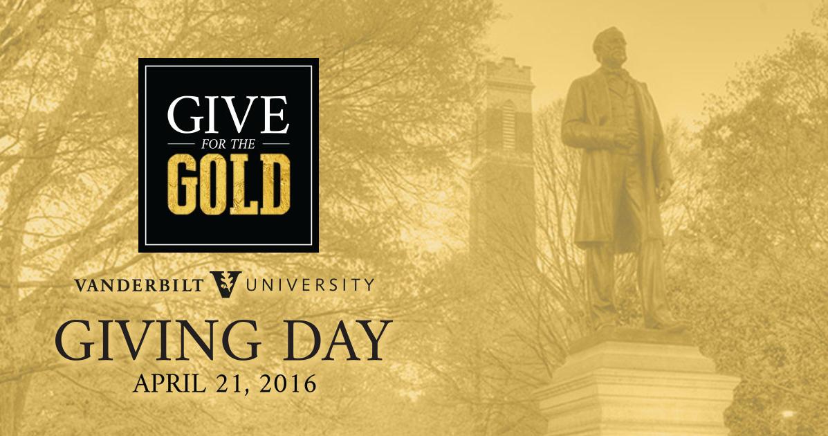 milesdiffee's tweet photo. VU Giving Day is tomorrow! Help us reach 4,200 gifts &amp; secure a $100,000 challenge gift. - https://t.co/VTVe3VXv3l https://t.co/nhCyZRDHf8