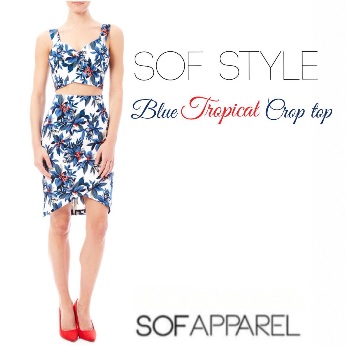 sofapparel's tweet photo. SOF Tropical Styleπ΄ DISPONIBLE #SofLifeStyle #SofApparel #CropTop #outfit #blue https://t.co/qb6kIkyBSU