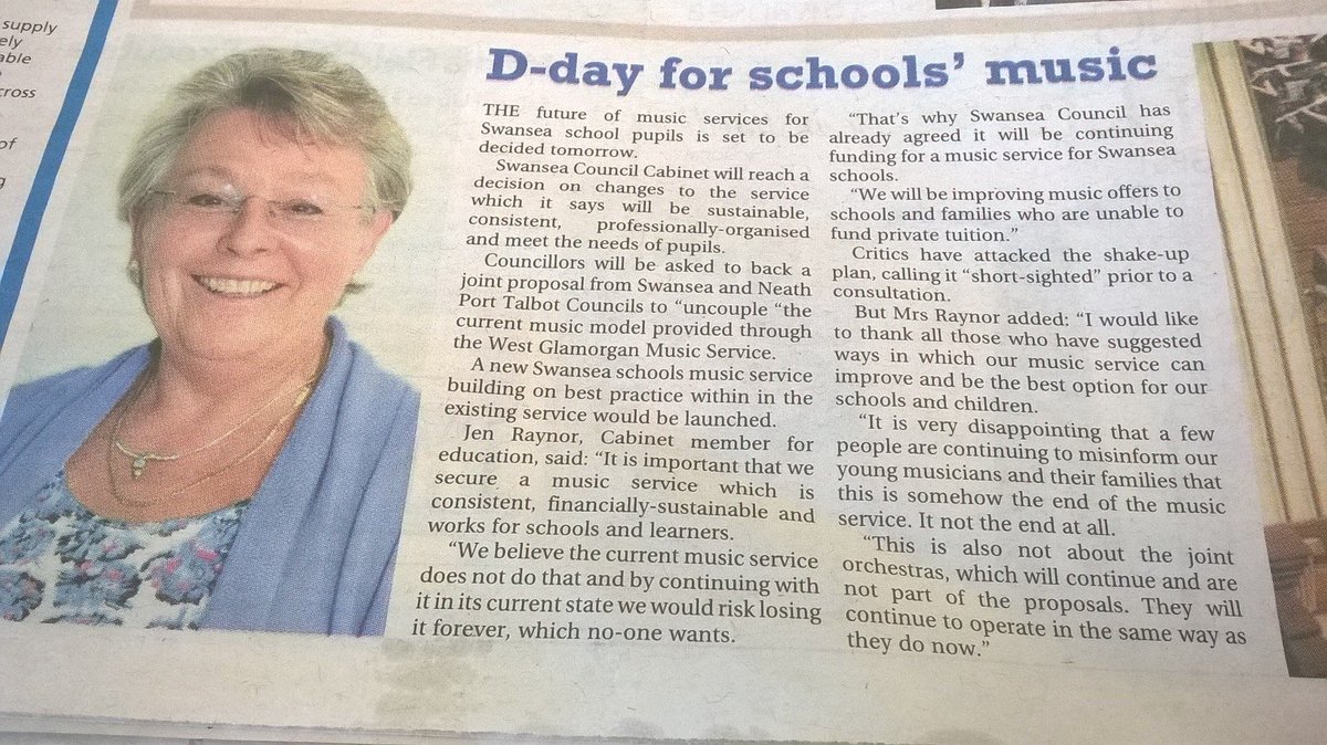 Future of <a href="/FriendsofWGYM/">FriendsofWGYM</a> #Music is in doubt, #funding withdrawal by <a href="/SwanseaCouncil/">Swansea Council</a> could be catastrophic. #Swansea