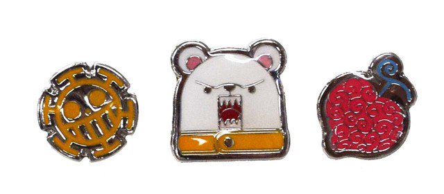 コミックナタリー One Piece ルフィ ロー エースのピアスで海賊旗や悪魔の実をデザイン T Co Ezvrjcy6a1