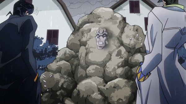 タカオ とくせい あまのじゃく V Twitter ジョジョの奇妙な冒険 ダイヤモンドは砕けない3話まで視聴を終えた方の投票をお待ちしてます 今回は アンジェロ岩でも 髪のことにいちゃもんをつけたおかげで不完全なアンジェロ岩から完全なるアンジェロ岩になりました