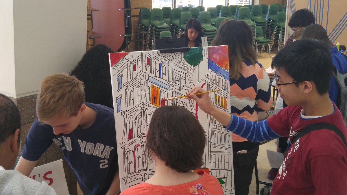 _drdamian's tweet image. LHS Arts Festival 2016 in full effect. #ltps #artsed #ArtsEdChat #njed