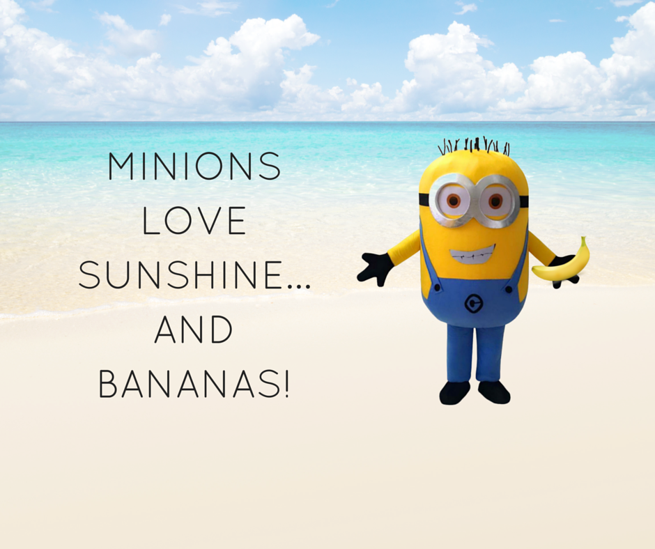 ExpressMascots's tweet photo. We have been enjoying some sunshine today, hopefully you have to :D #Sunnyday #Mascots #Expressmascots #Minions https://t.co/1BZiylCEJP