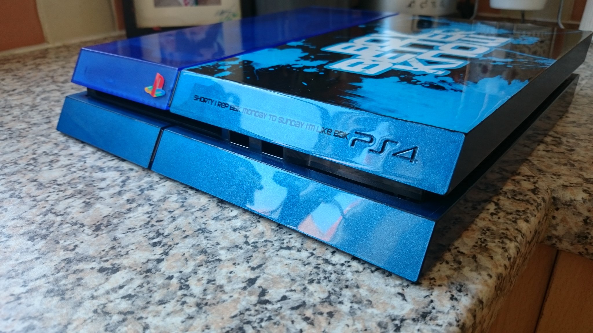 R.A.W. Talent Art Customs on X: "Boy Better Know custom PS4 console  #boybetterknow #bbk #PS4 #PlayStation #Sony #console #customised #art  #painting https://t.co/WIbypHkVOO" / X