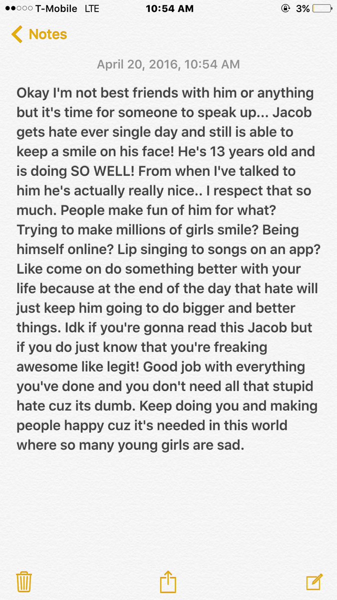 MarioSelman's tweet photo. js .@jacobsartorius https://t.co/IT55tHkpDL
