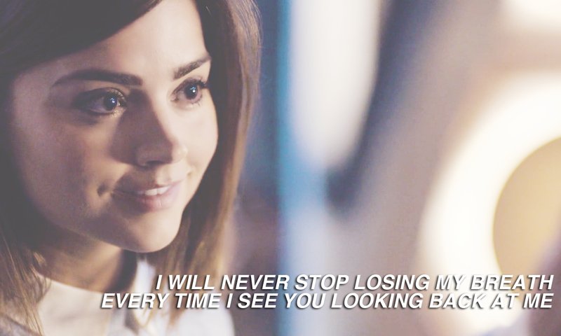 twelve &amp; clara oswald // never stop - safetysuit