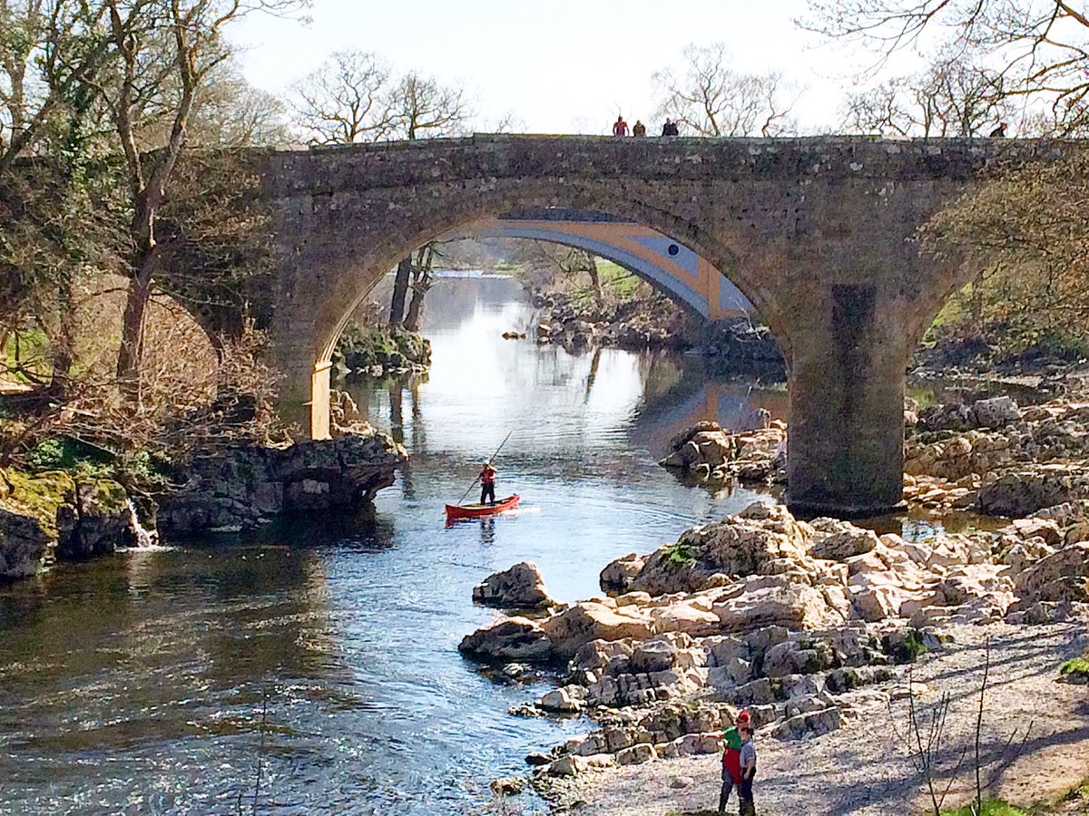 Gorgeous day at Devil's Bridge, #kirkbylonsdale #cumbriahour
