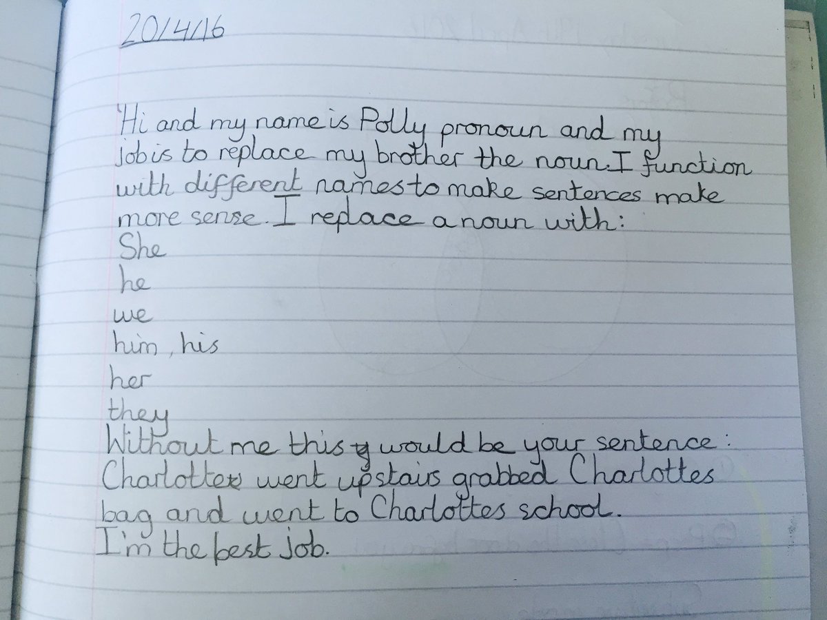 MoonMaddy's tweet photo. Y6 Gaps task- job application for word classes! Great fun @justdawned @MichaelT1979 @johndcotter @risingstarsedu https://t.co/gaY0mMZ1Yx