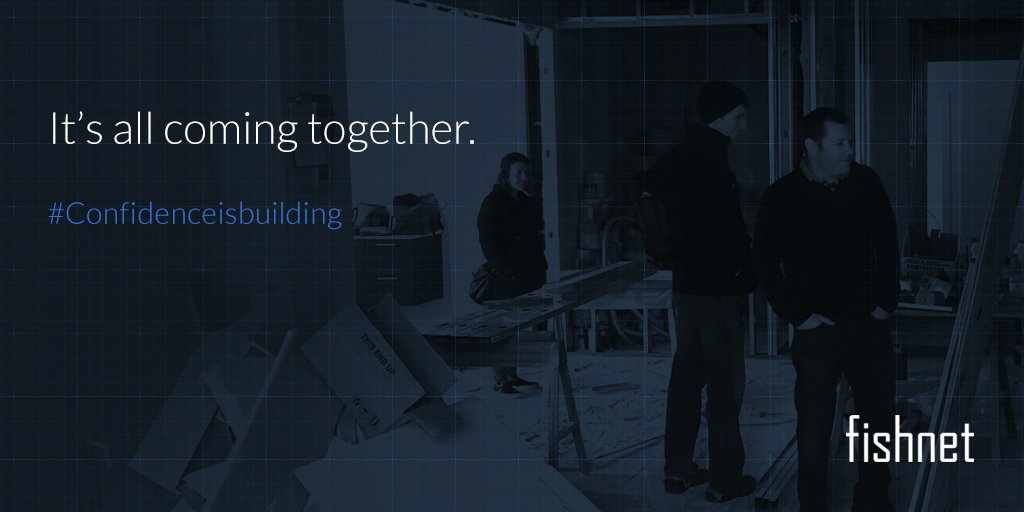 fishnetmedia's tweet photo. #Confidenceisbuilding ... literally! Our new office space will have everything we need for continued success. https://t.co/nFZdEWCBzA