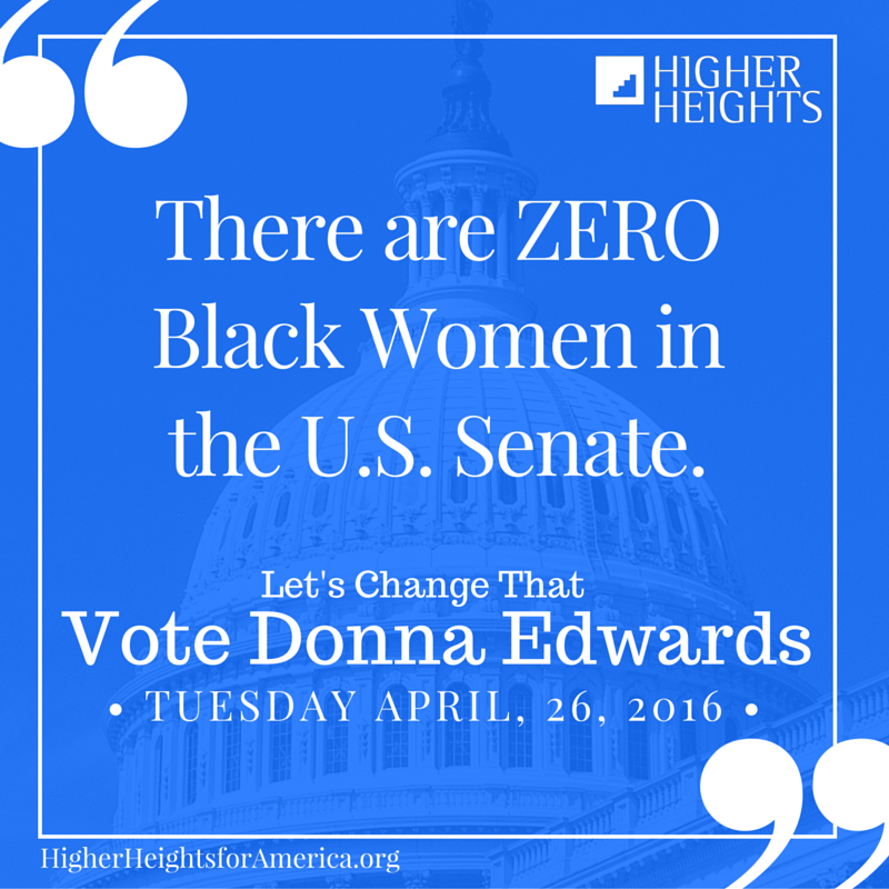 HigherHeights's tweet photo. There are ZERO Black women serving in the US Senate.  Let’s change that on April 26th.  #BlackWomenLead https://t.co/j0Lq9Y8rqp