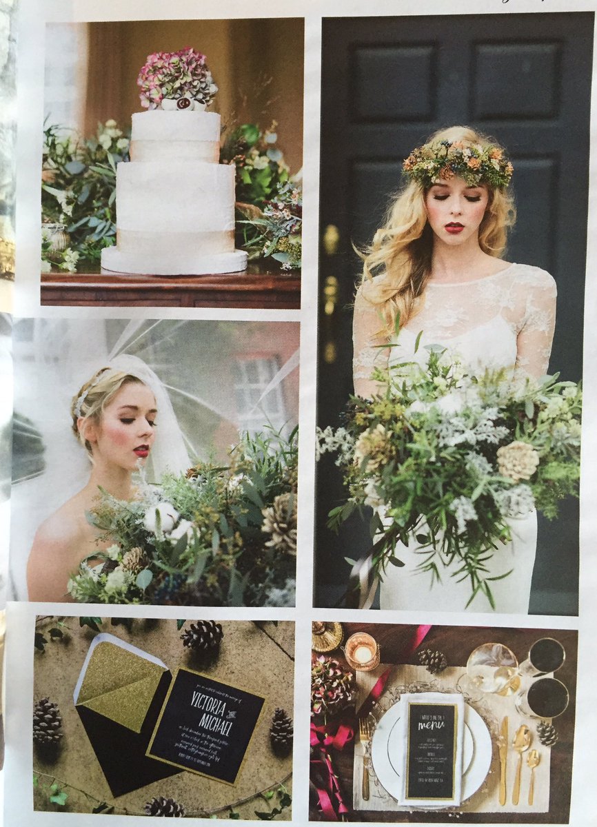 #weddinghour #love to <a href="/AliJennerHair/">Alison Jenner Hair</a> <a href="/GeorgiMabee/">GMabeePhoto</a> <a href="/CicilyBridal/">Cicily Bridal</a> for bring us this beautiful shoot (in the May issue)