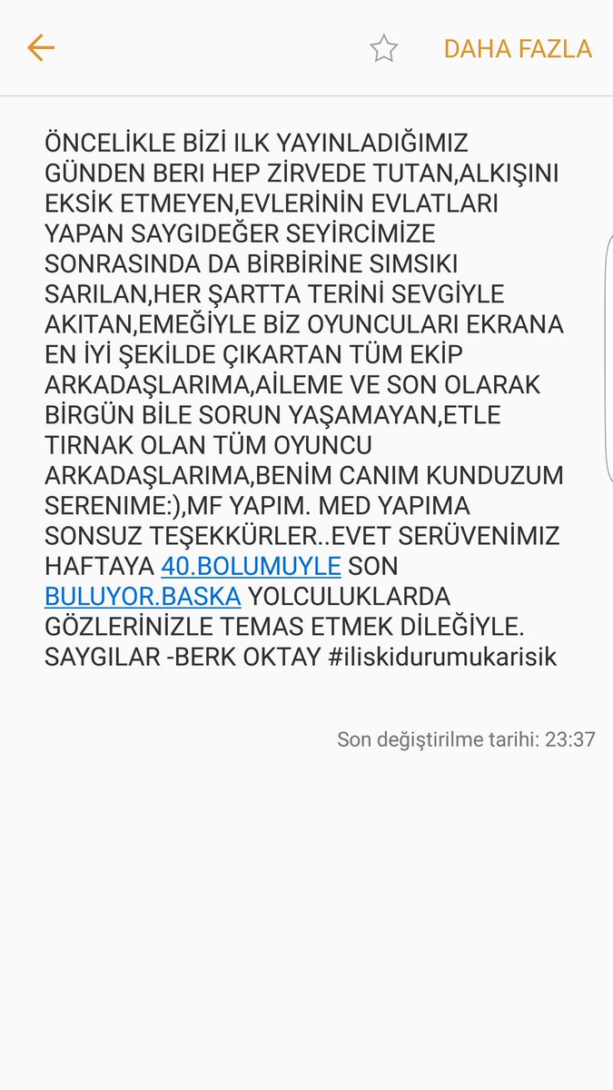 Teşekkürler #iliskidurumukarisik