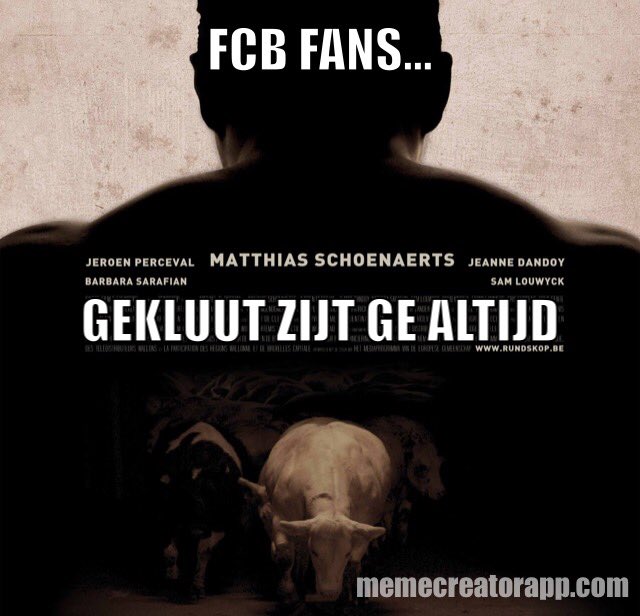 NikiasSeghers's tweet photo. FCB fans.. #gnkclu #rundskop https://t.co/iwcjyiyLMj