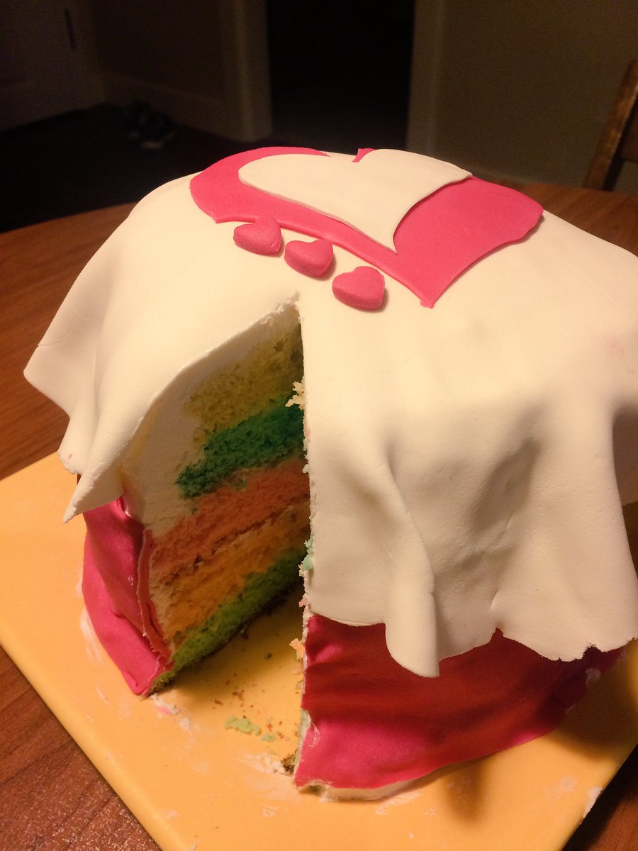 TatliKonusalim's tweet photo. Gokkusagi pastamiz ile sizlerleyiz.. Tarif ve detaylar icin takipte kalin 👏🏼😃 @Comdjournal #rainbowcake https://t.co/HofvQfaA9H