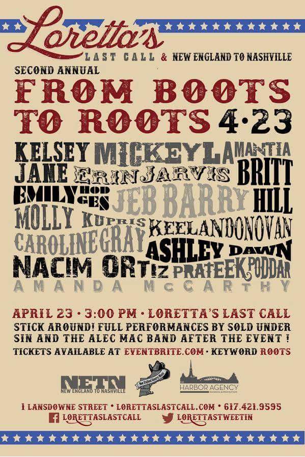 LorettasTweetin's tweet image. . @NETNFAN Second Annual "From Boots to Roots" tickets are on sale now! Grab yours here bit.ly/bootstoroots