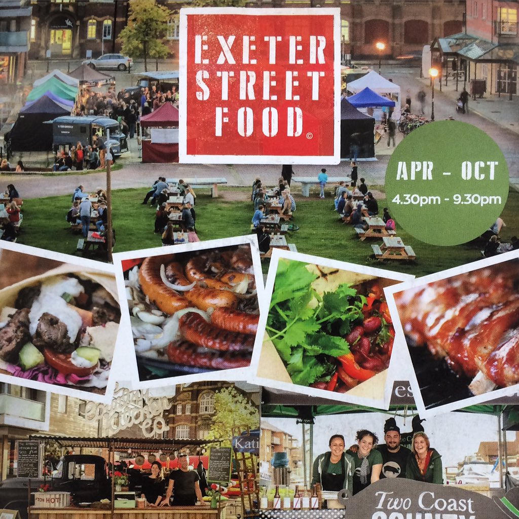 Night market on the Piazza tomorrow 🎤🍔🌮🍣🍺 Who's coming? #DevonEvents @atasteofdevon @ExeterLiving @Exetermarket #yum