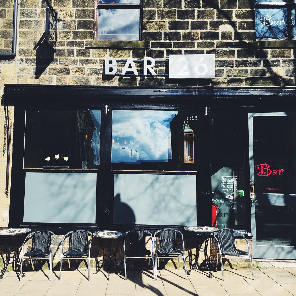 BAR 26 (@bar26ilkley) on Twitter photo The sun is shining. The beer is poured. Come and join us for the perfect evening in #Ilkley. The sun is shining. The beer is poured. Come and join us for the perfect evening in #Ilkley.