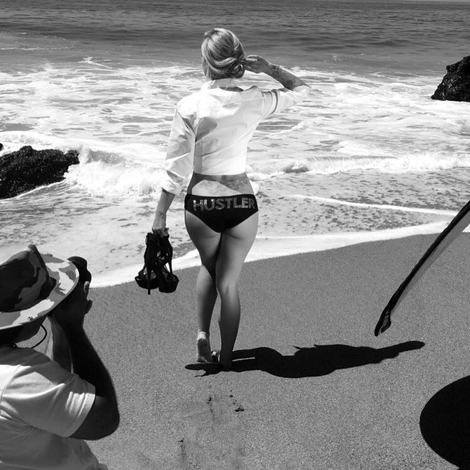 Can't wait to see the photos from yesterday's shoot @HustlerMag @HUSTLERCash @Hustler @ImLarryFlynt @glamandgab<a href="/tag/losangeles"class="tags"><span>#losangeles</span></a><a href="/tag/malibu"class="tags"><span>#malibu</span></a><a href="/tag/innerpeace"class="tags"><span>#innerpeace</span></a><a href="/tag/meditation"class="tags"><span>#meditation</span></a><a href="/tag/waterbaby"class="tags"><span>#waterbaby</span></a>